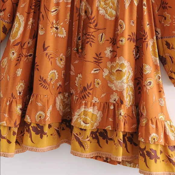 Floral Mini Dress - Picture 12 of 16